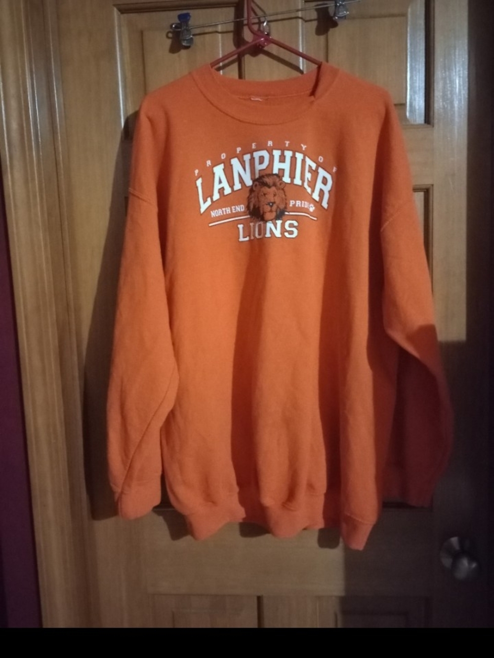 Lions Orange Crewneck Sweatshirt